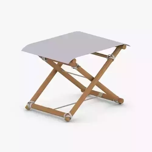 0438 - Folding Chair Low-poly 3D model