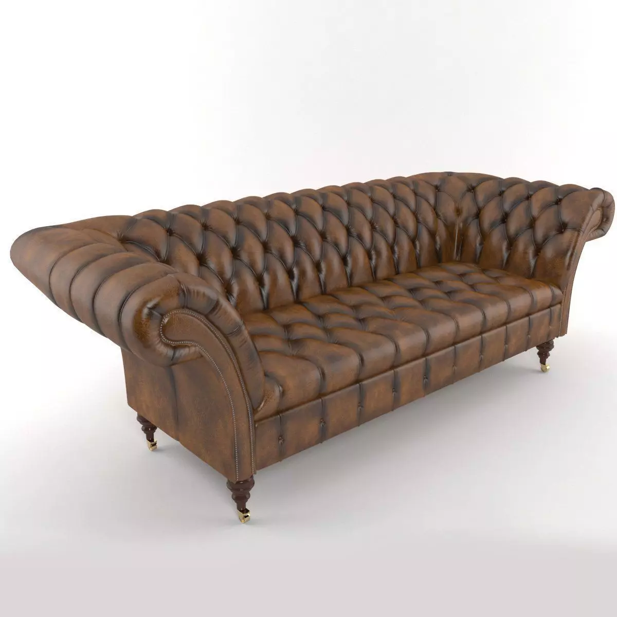 chesterfield sofa 3D model