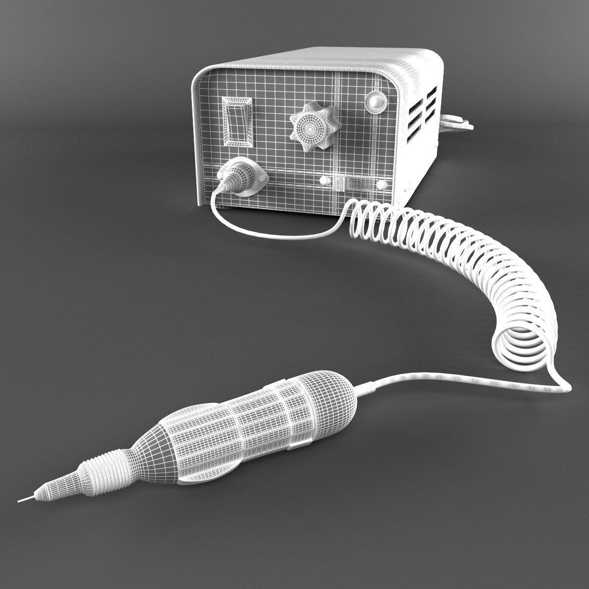 micromotor power supply 3D model_4