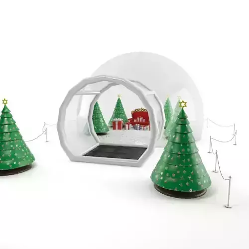Inflatable Snow Globes