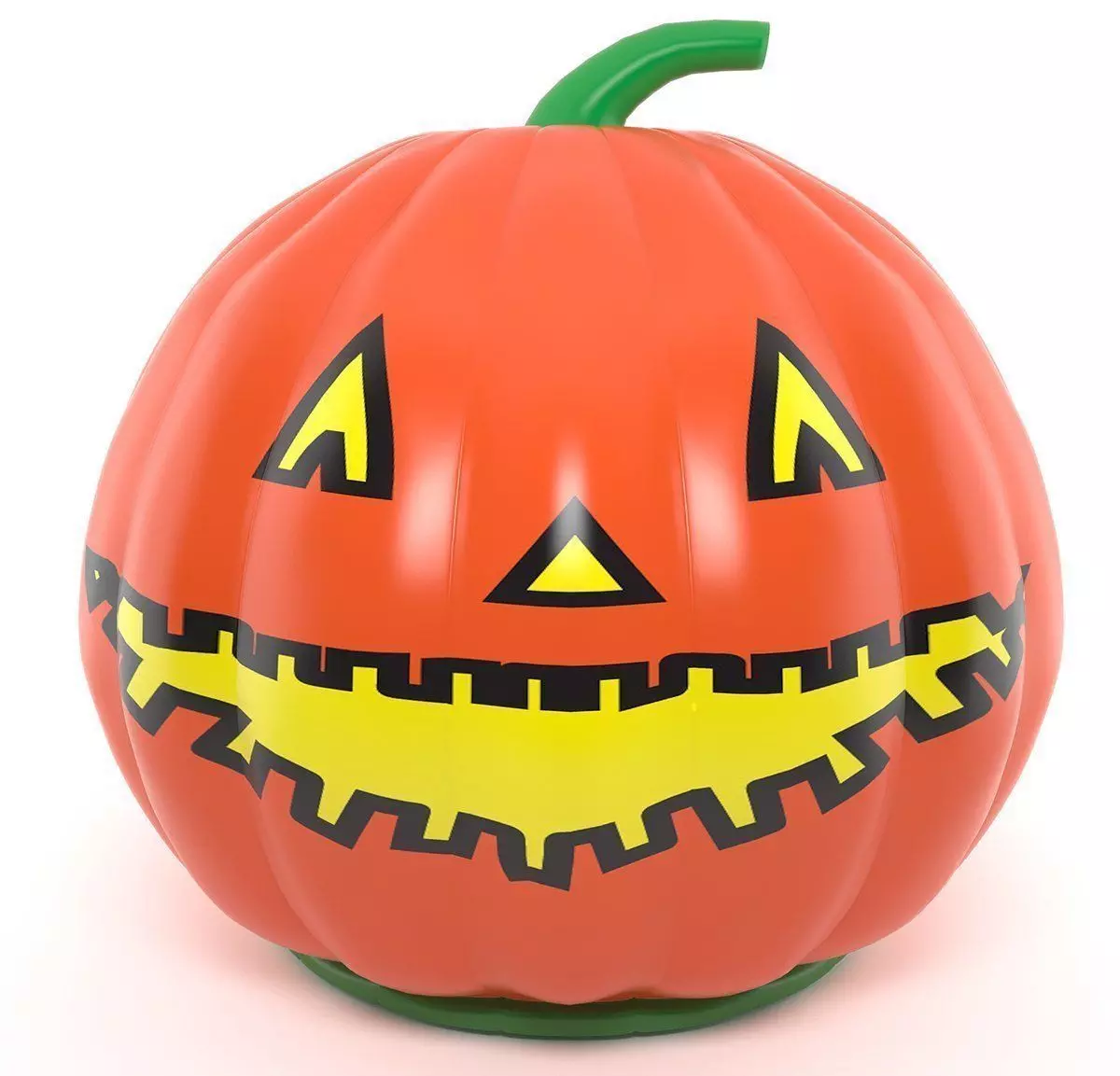 inflatable pompoen 3D model_0