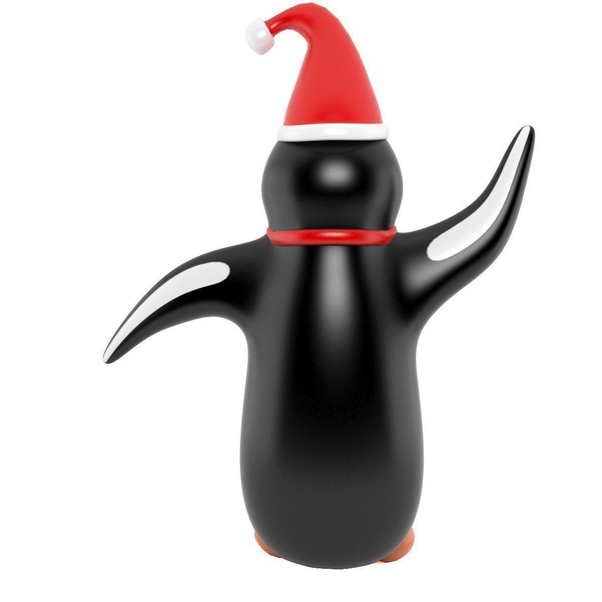 inflatable penguin 3D model_4