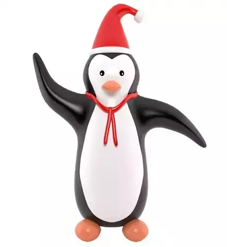 inflatable penguin