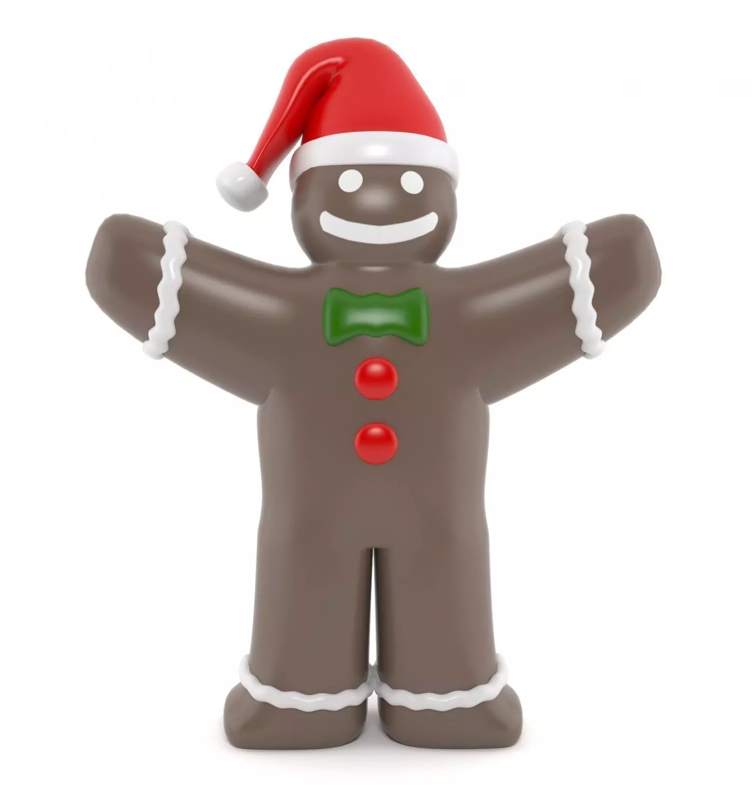 inflatable Gingerbread 3D model_0