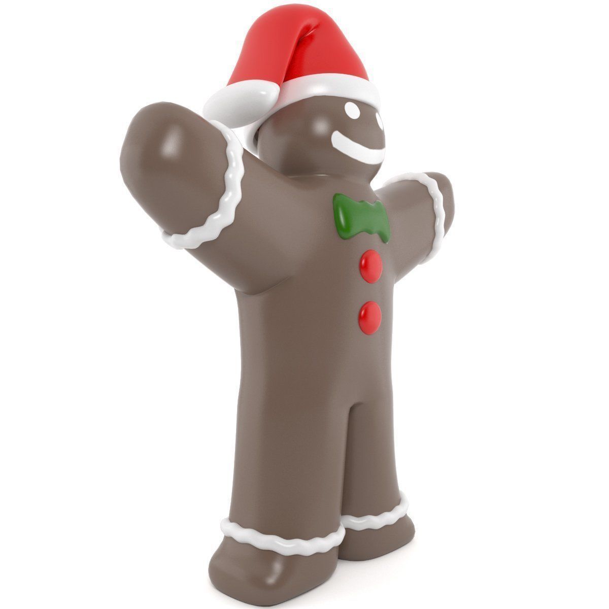 inflatable Gingerbread 3D model_2