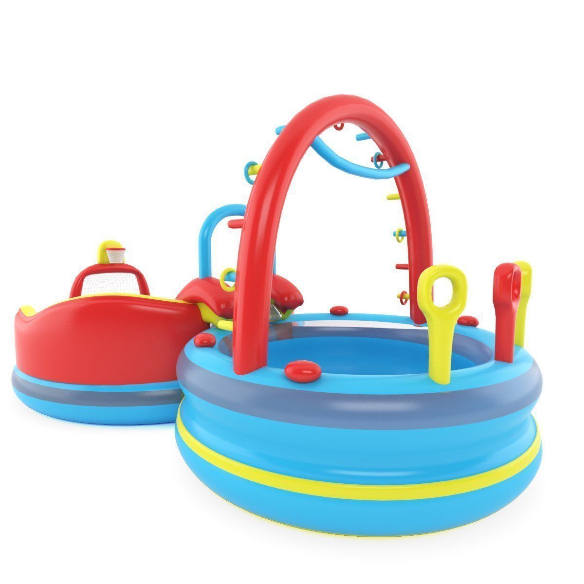 inflatable pool kid 3D model_1