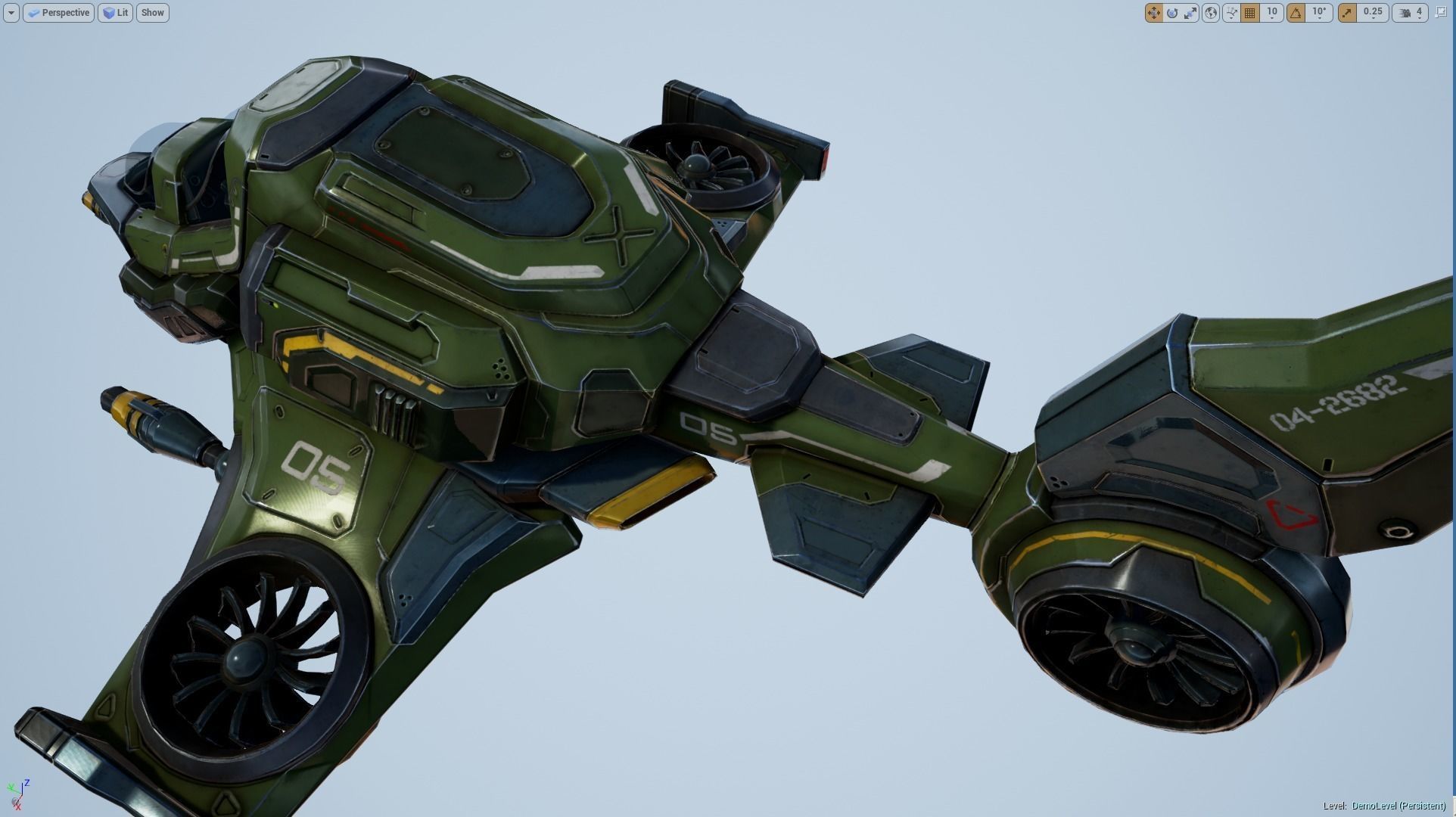 Spaceships Essential Pack - game models Low-poly 3D model_2