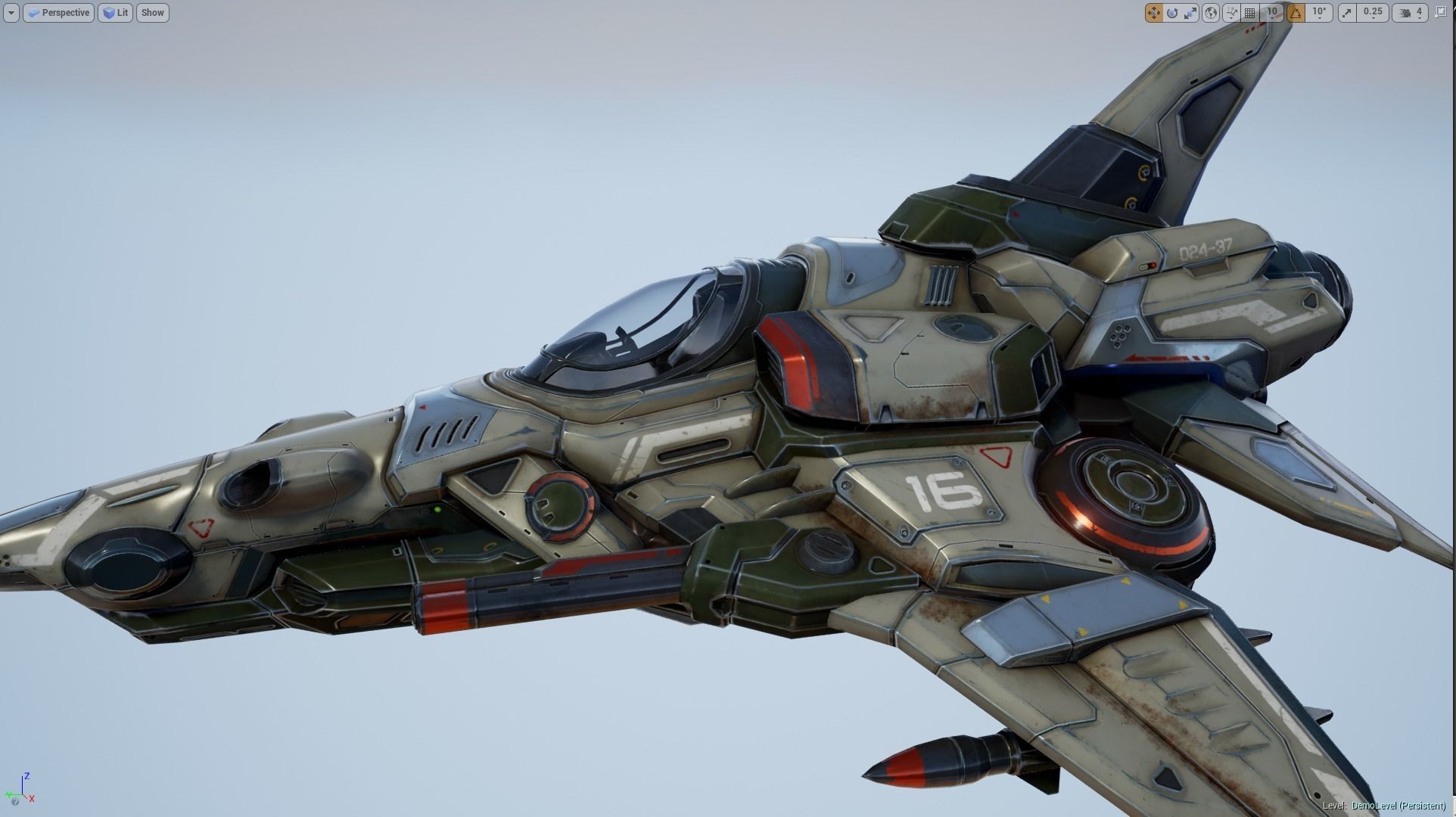 Spaceships Essential Pack - game models Low-poly 3D model_9