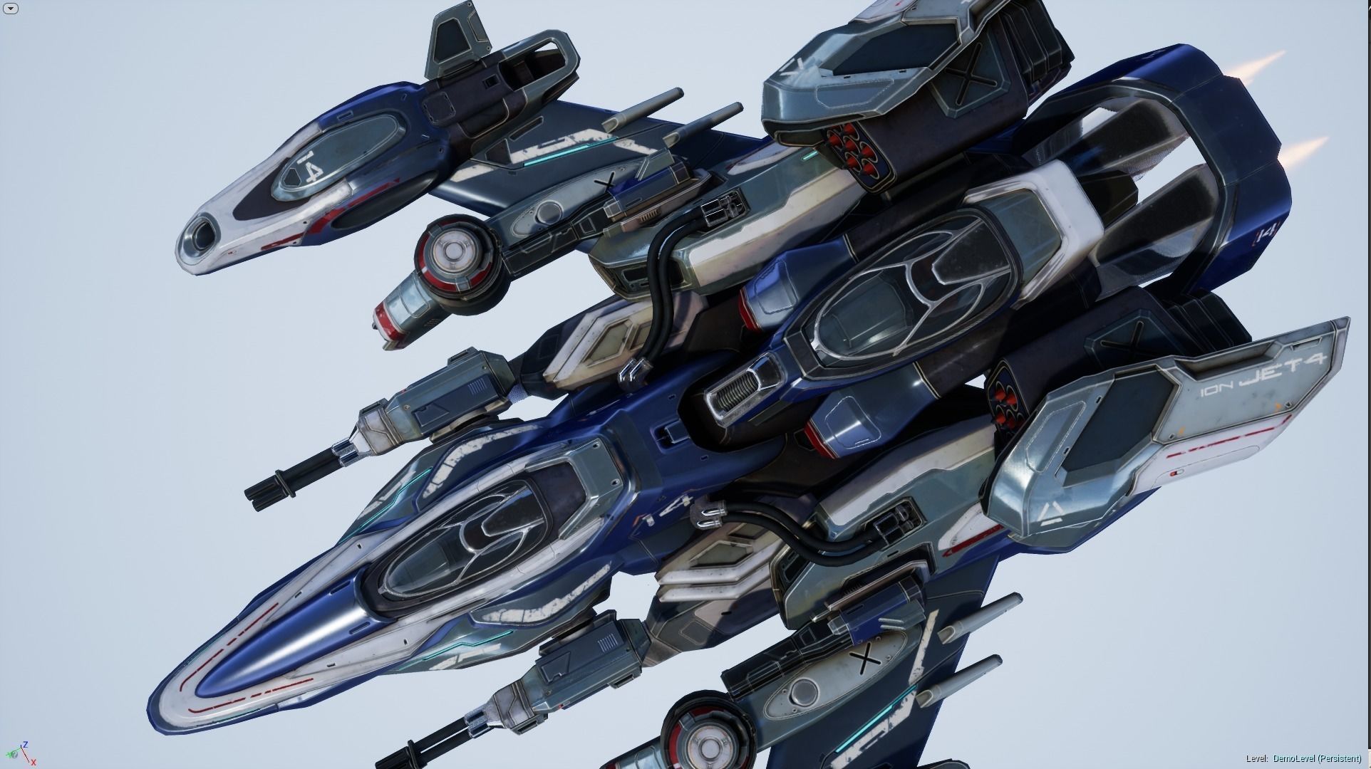 Spaceships Essential Pack - game models Low-poly 3D model_27