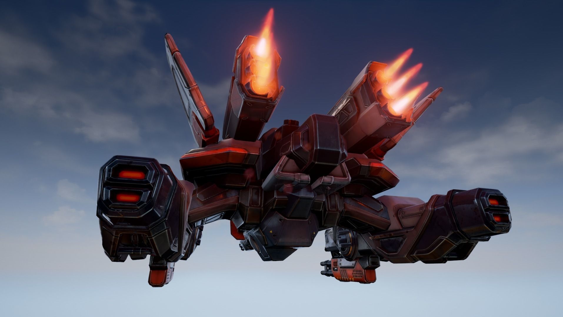 Spaceships Essential Pack - game models Low-poly 3D model_20