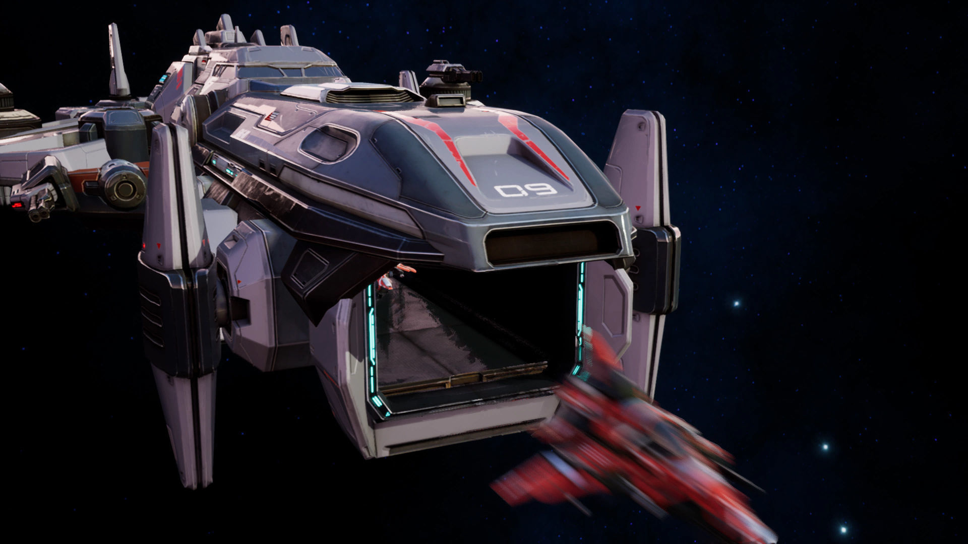 Spaceships Essential Pack - game models Low-poly 3D model_63