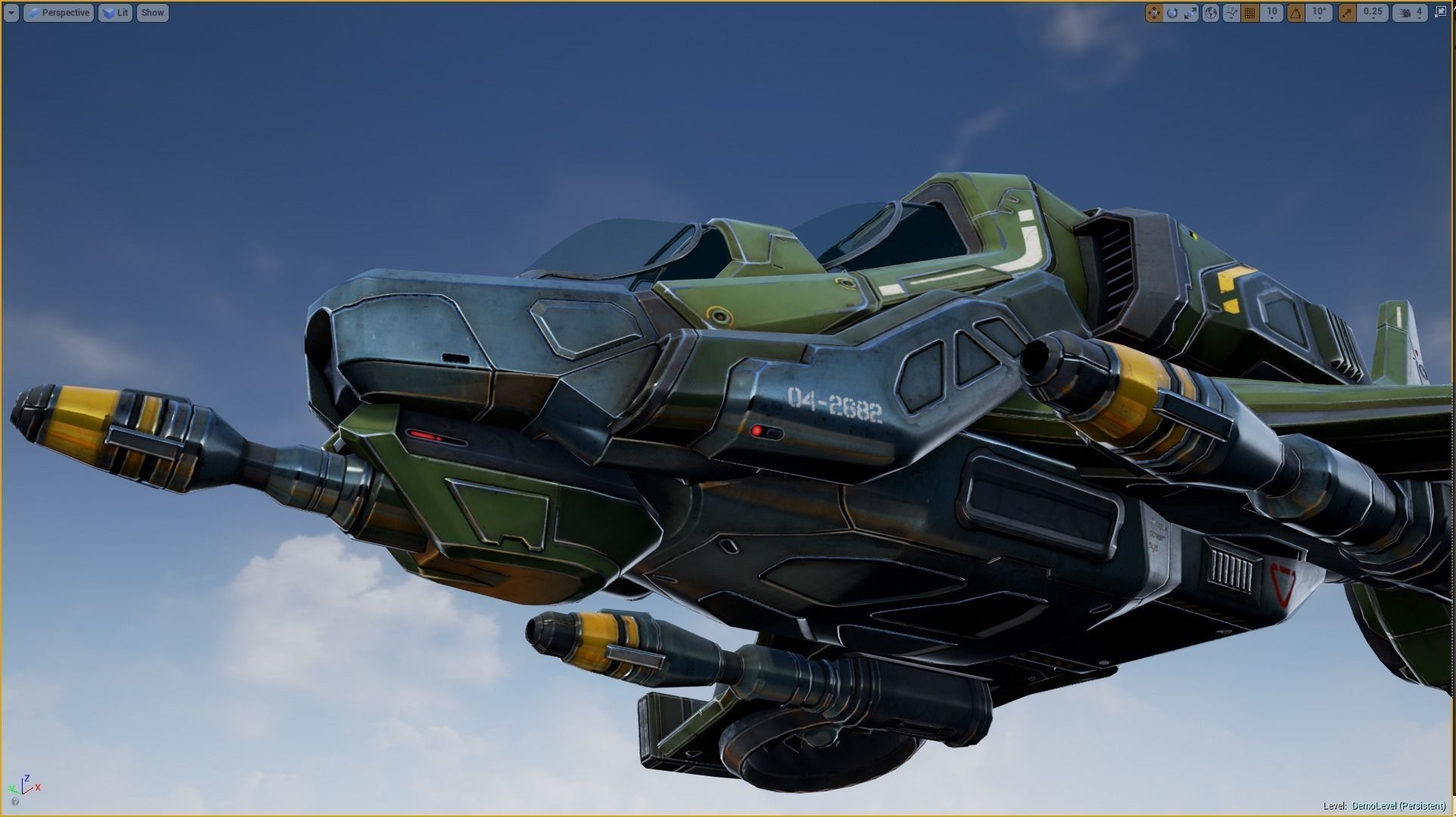 Spaceships Essential Pack - game models Low-poly 3D model_6