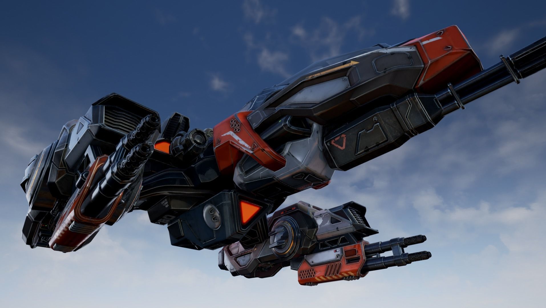 Spaceships Essential Pack - game models Low-poly 3D model_19