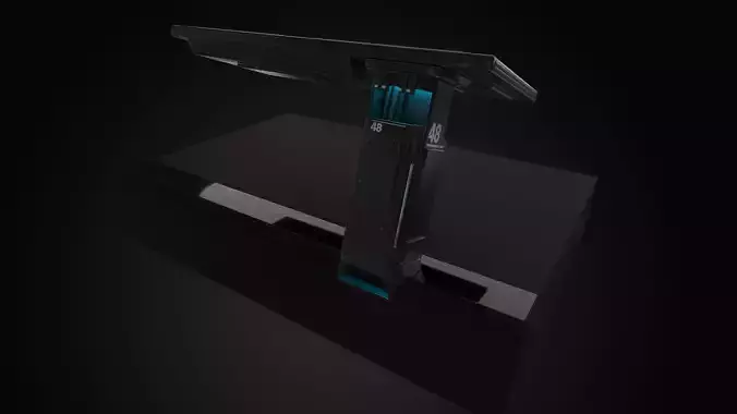 Control Desk 3D model