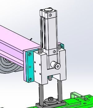 Rotating clamping mechanism 3D model_6