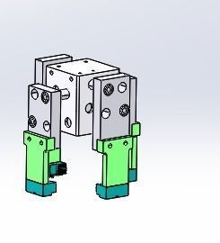 Rotating clamping mechanism 3D model_5
