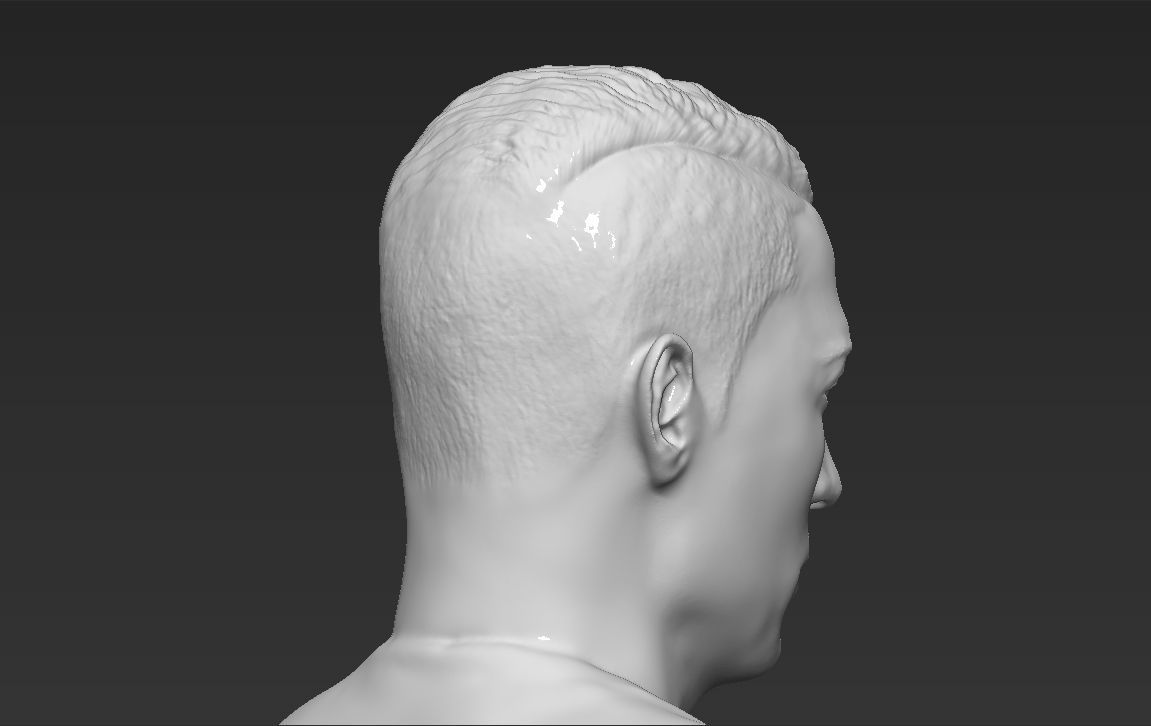 Cristiano Ronaldo Portugal ready for full color 3D printing 3D print model_30