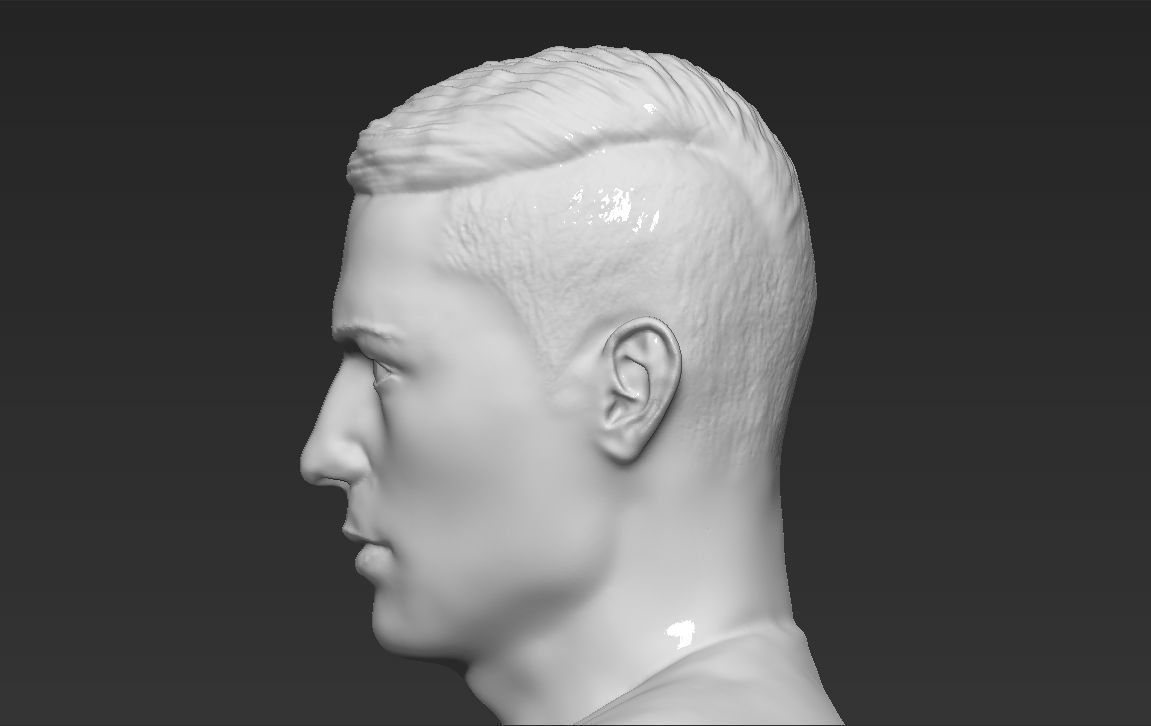 Cristiano Ronaldo Portugal ready for full color 3D printing 3D print model_31
