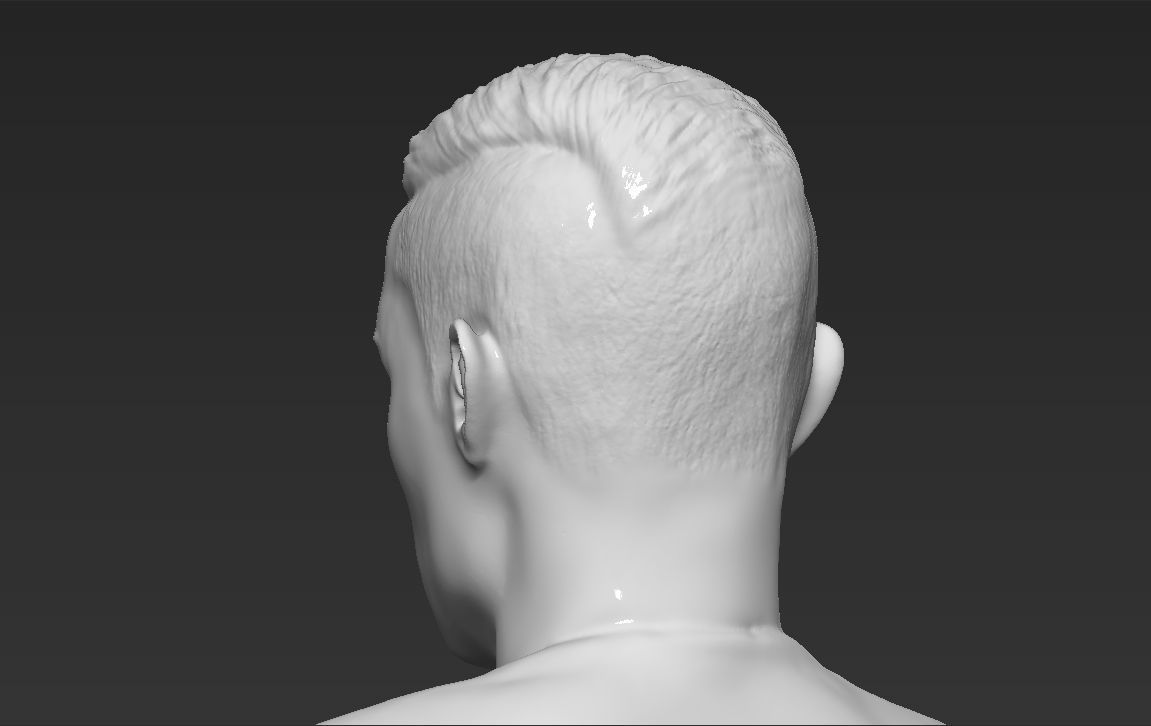 Cristiano Ronaldo Portugal ready for full color 3D printing 3D print model_32