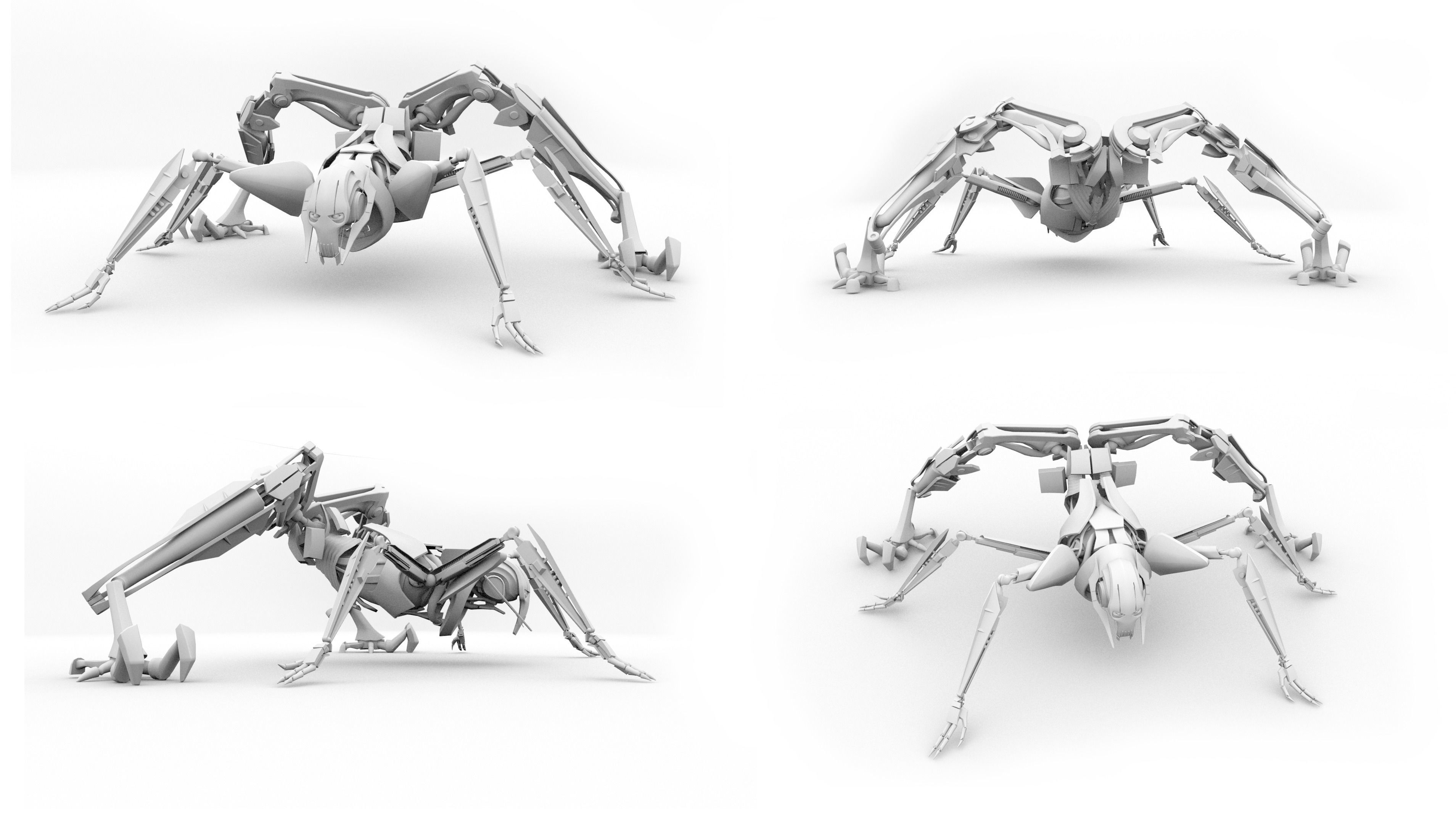 General Grievous 3D model_2