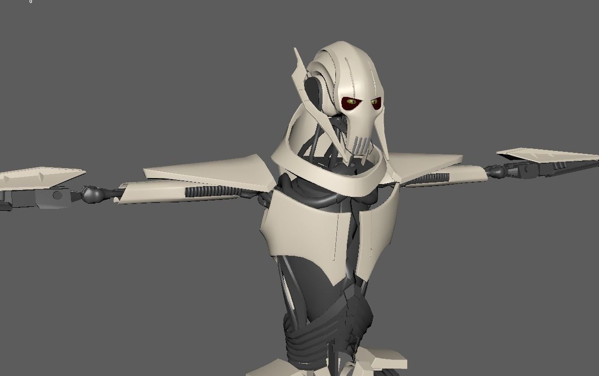 General Grievous 3D model_10