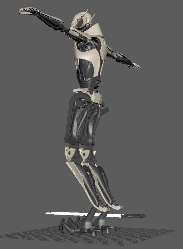 General Grievous 3D model_12