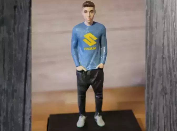 Justin Bieber ready for full color 3D printing 3D print model