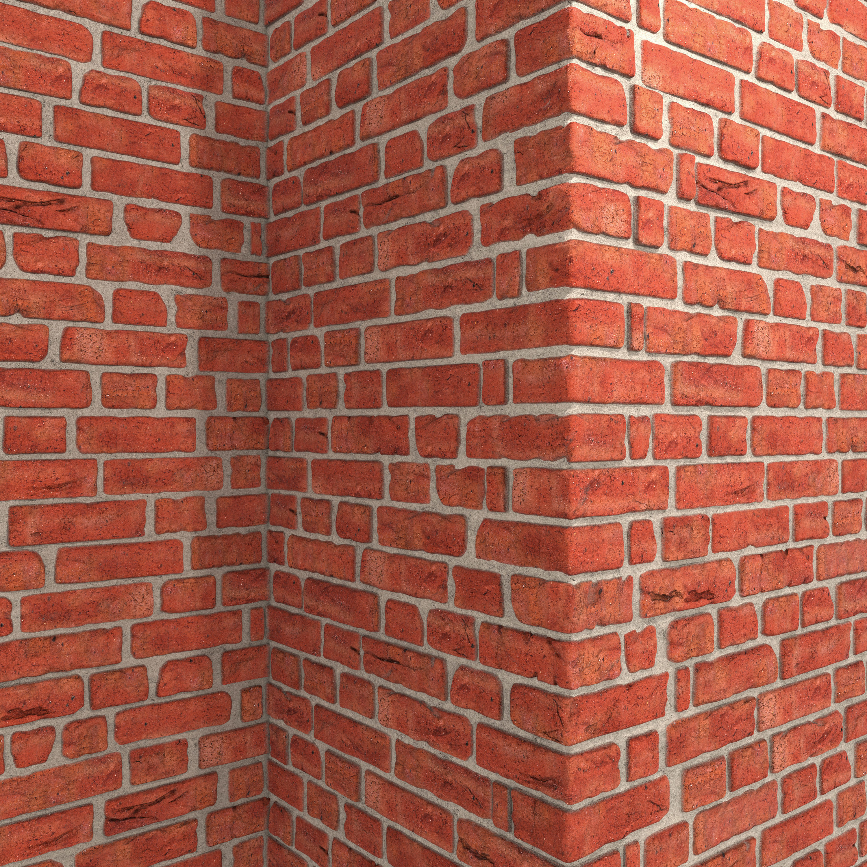 Bricks with corners 3D model_5