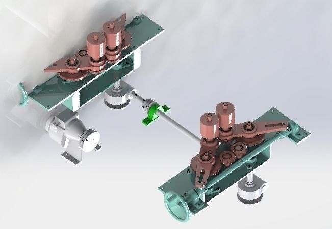 Gear positioning model 3D model_0