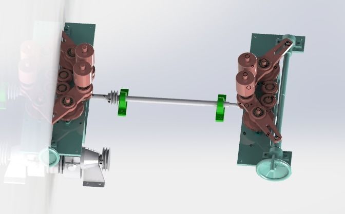 Gear positioning model 3D model_1