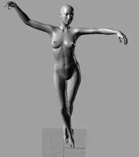 Nude Girl Model unique human Body 