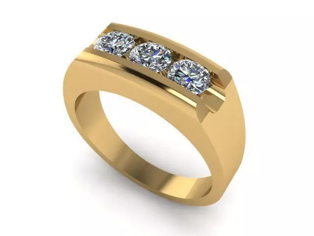 Ring T00429 3D print model_0