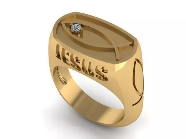 Ring T00430 3D print model_0