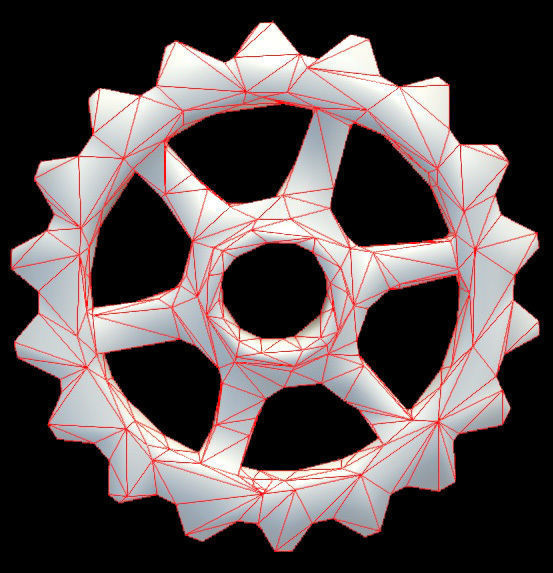 Gears - PBR - Textured Low-poly 3D model_4