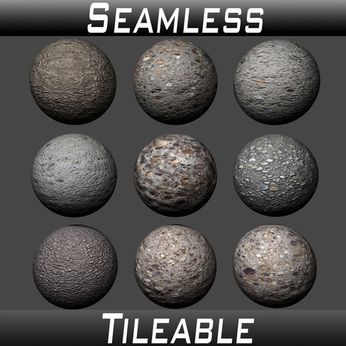 Concrete Textures Pack 2