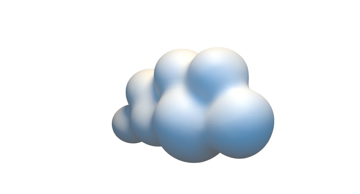 Cloud V2 3D model_7