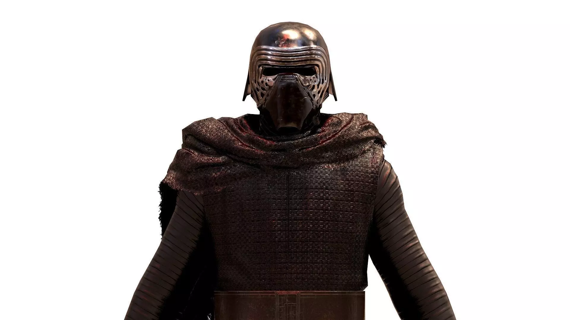 Kylo Ren Low-poly 3D model_0