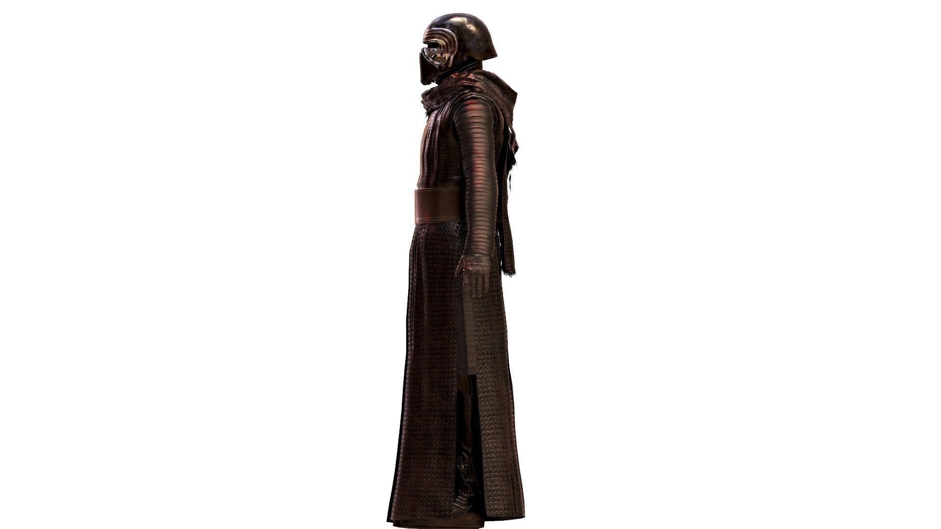 Kylo Ren Low-poly 3D model_14