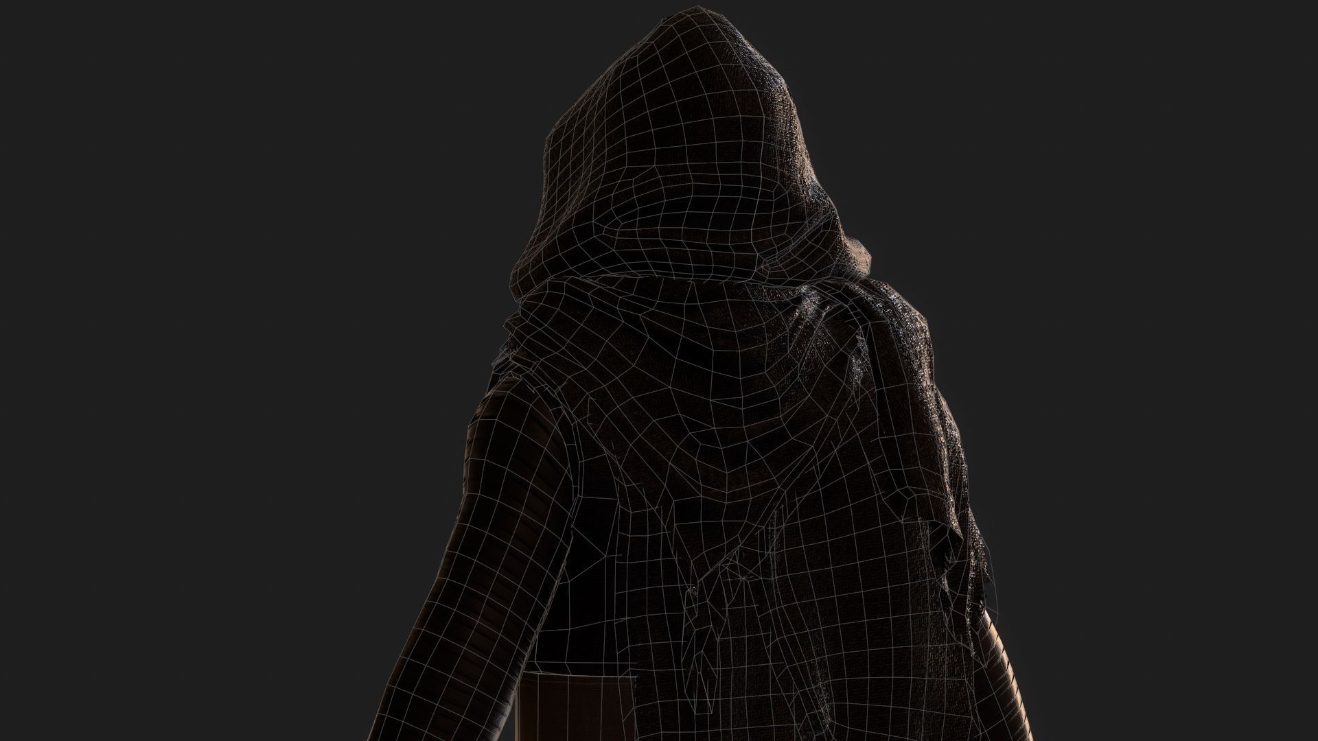Kylo Ren Low-poly 3D model_5