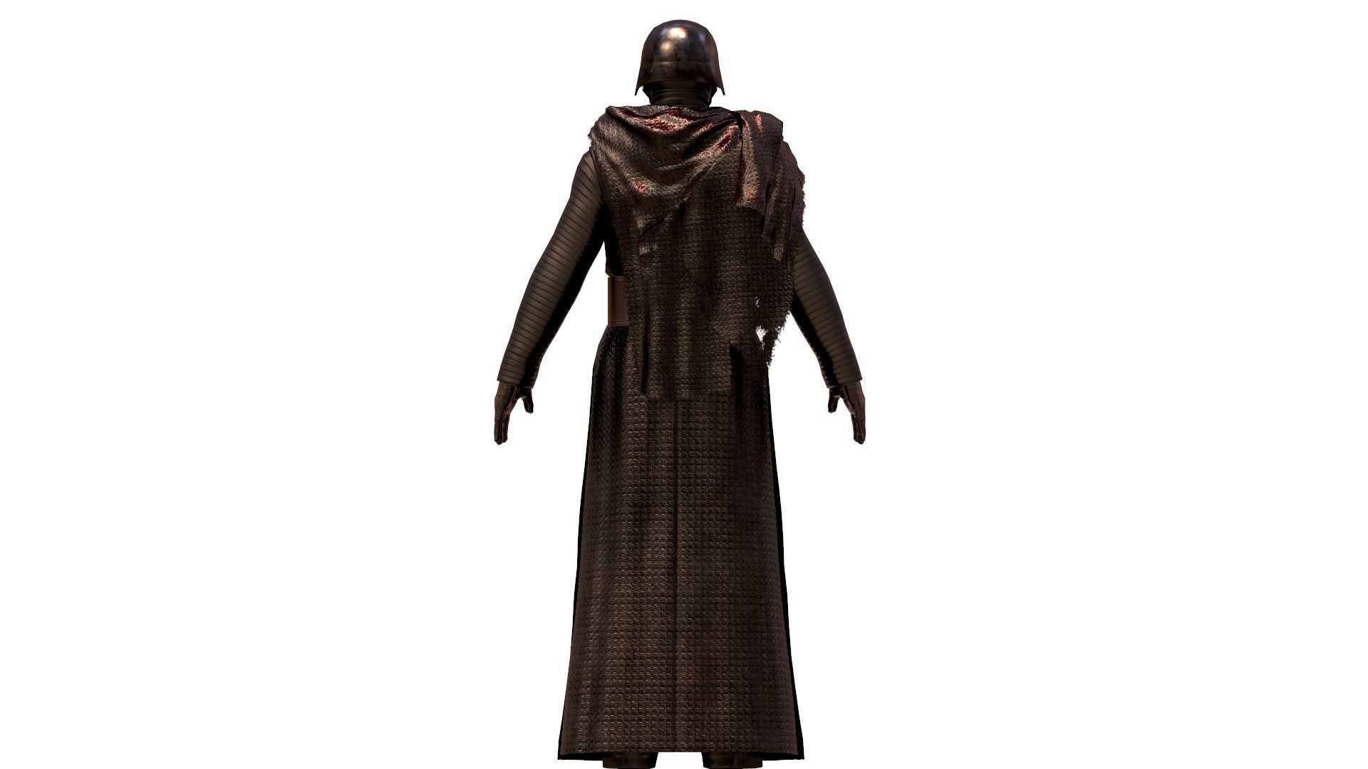 Kylo Ren Low-poly 3D model_13