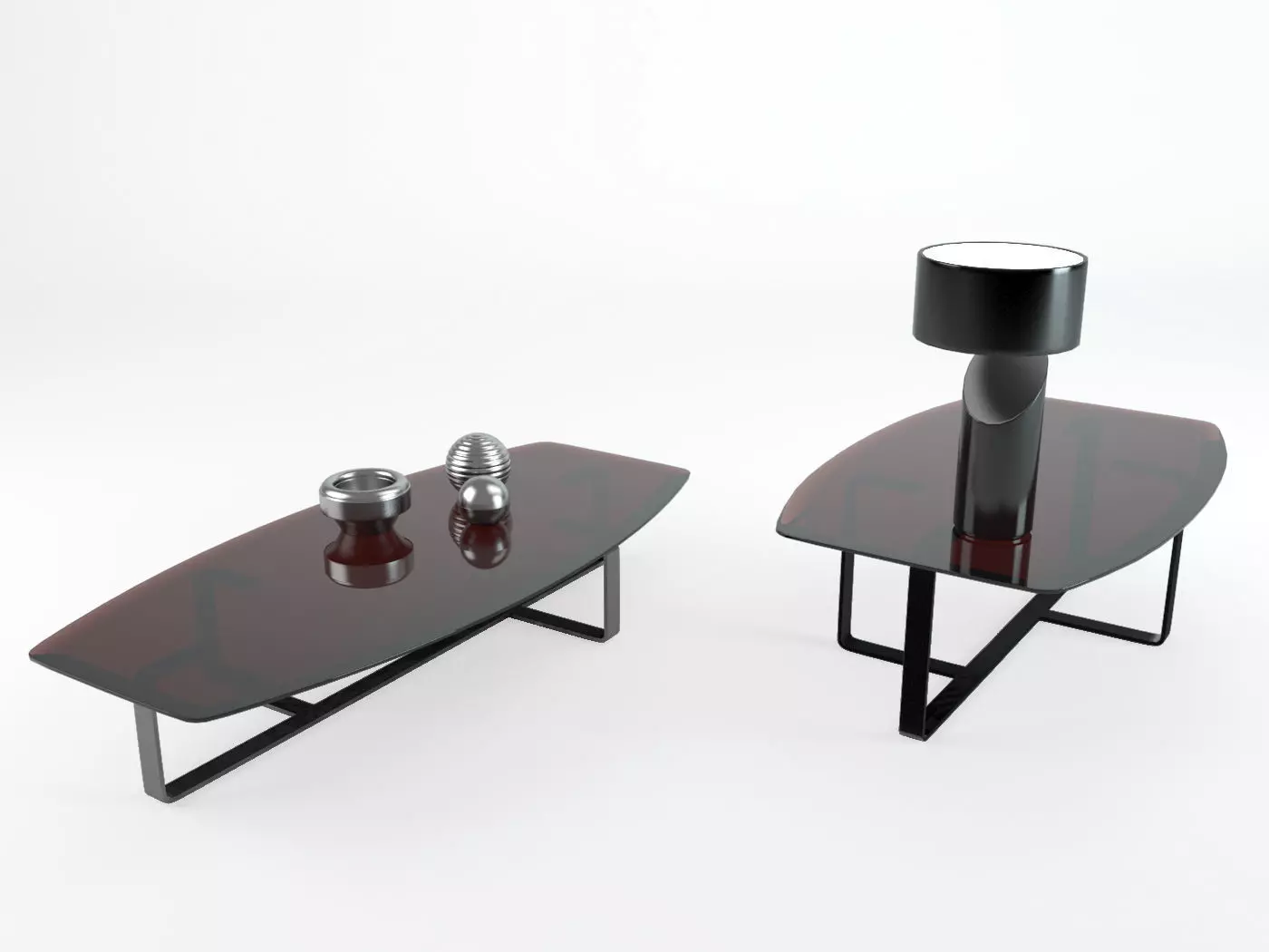 Table Tempo Natuzzi  3D model_0