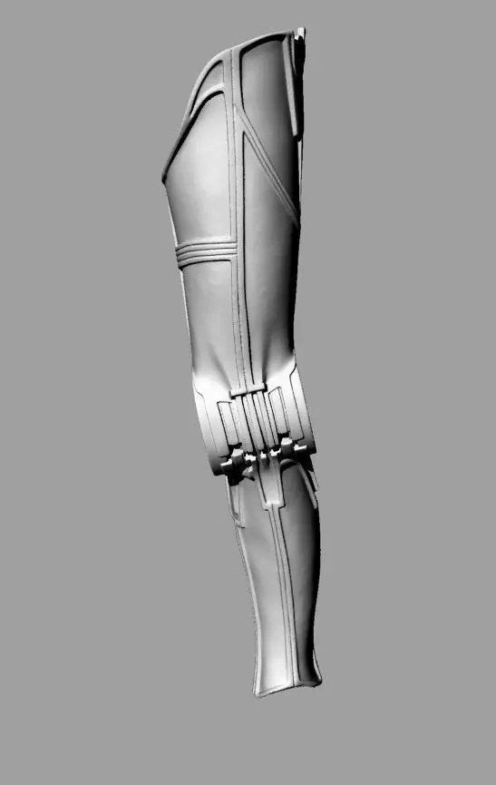 C3Po legs 3D scans Free 3D print model_0