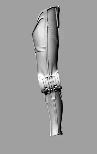 C3Po legs 3D scans