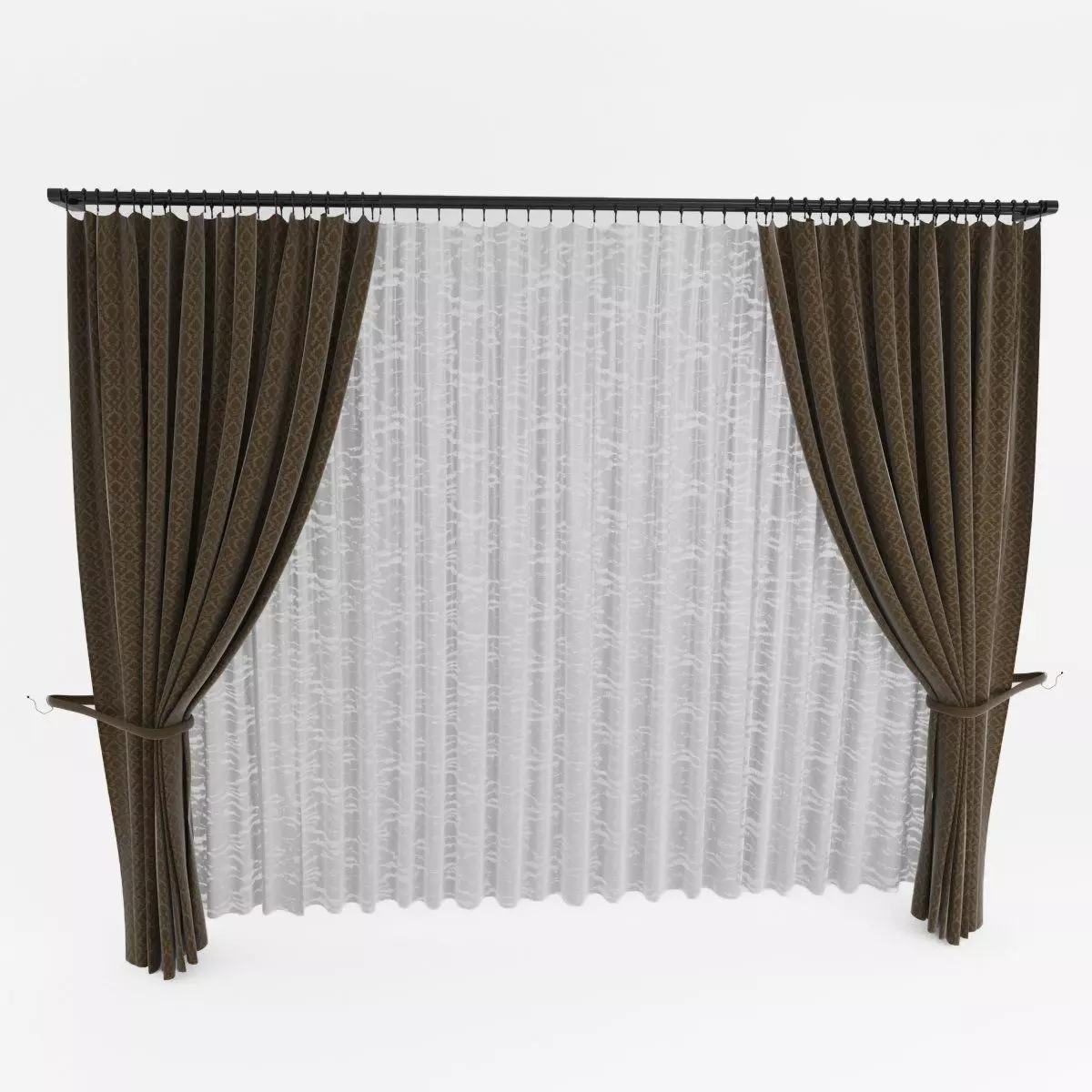 curtain 3D model_0