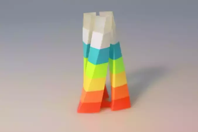 Tri-oval vase Free 3D print model