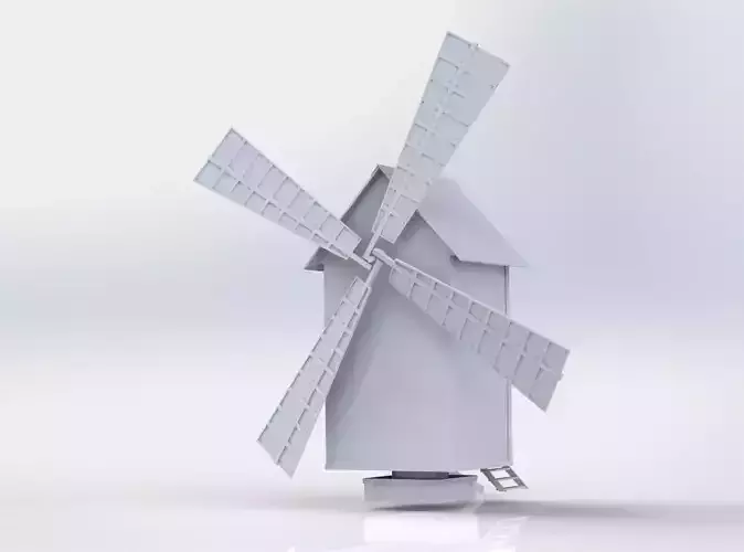 The historic Ukrainian windmill of the 18th century