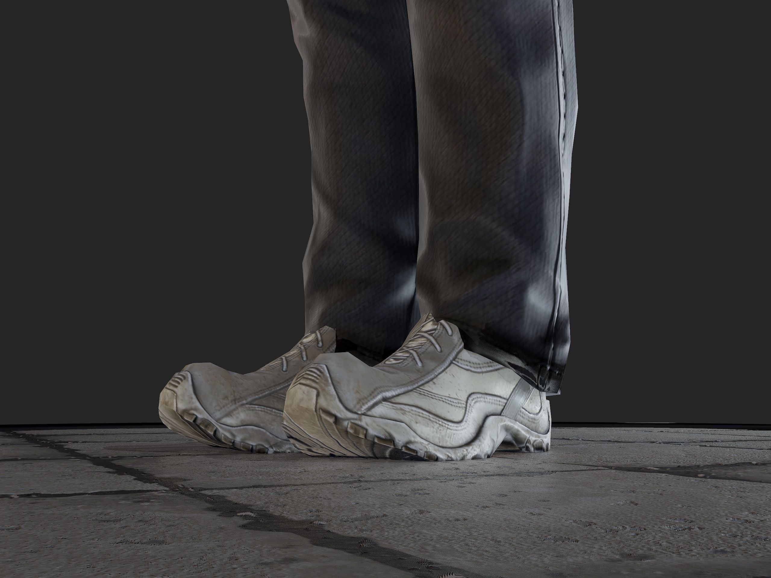 Worker1 Animations Pack Low-poly 3D model_8