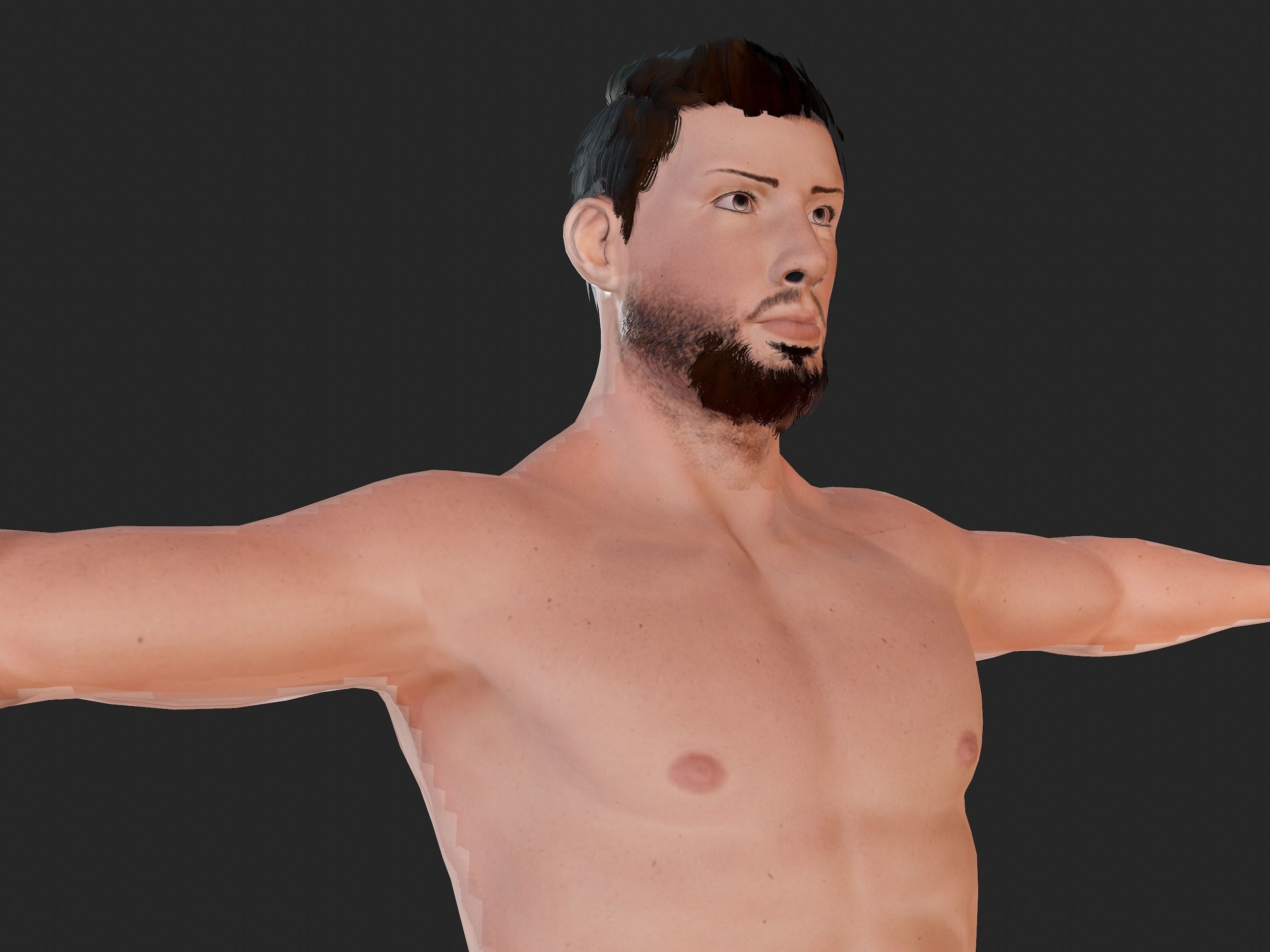 Worker1 Animations Pack Low-poly 3D model_33