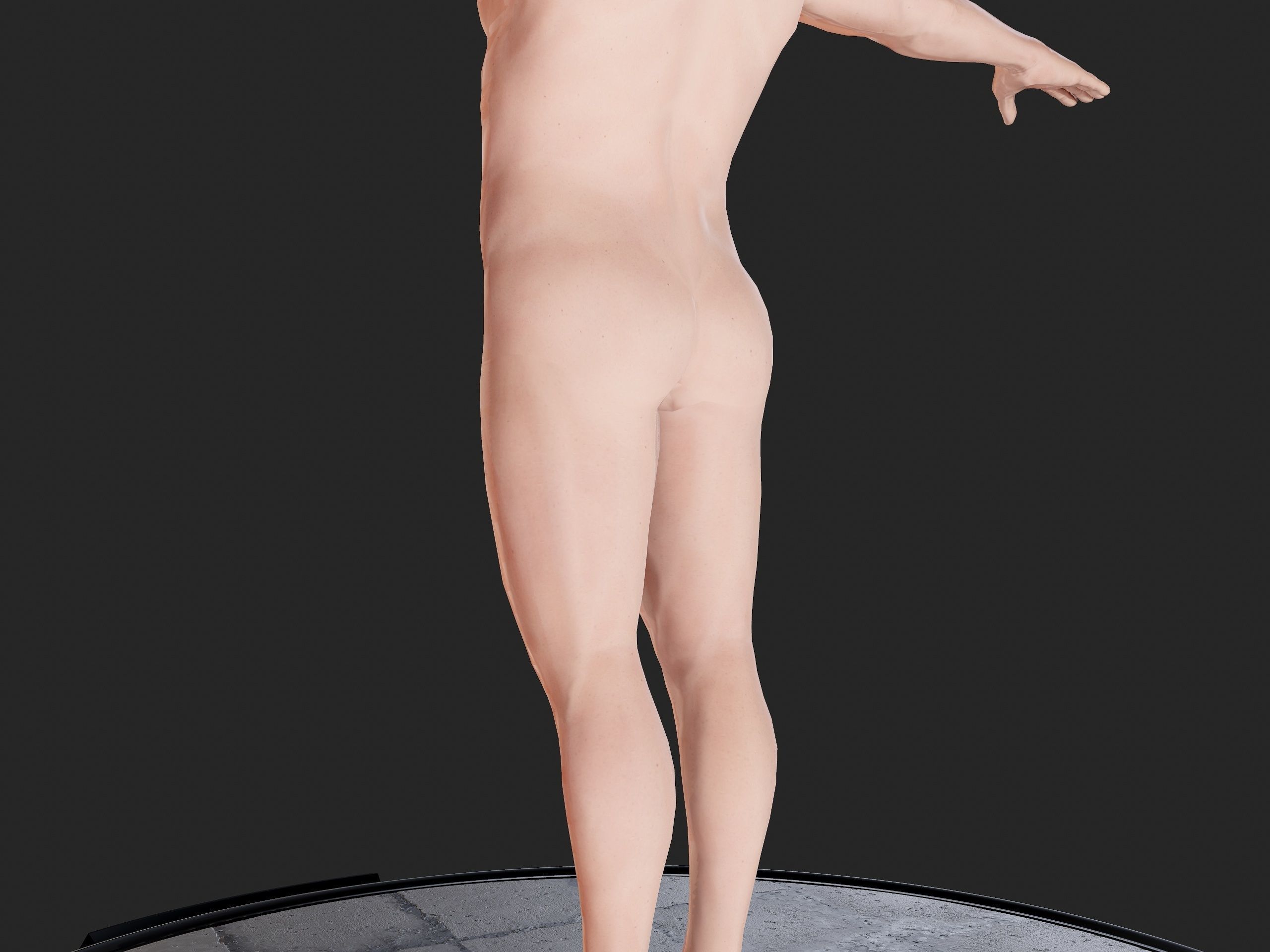 Worker1 Animations Pack Low-poly 3D model_38