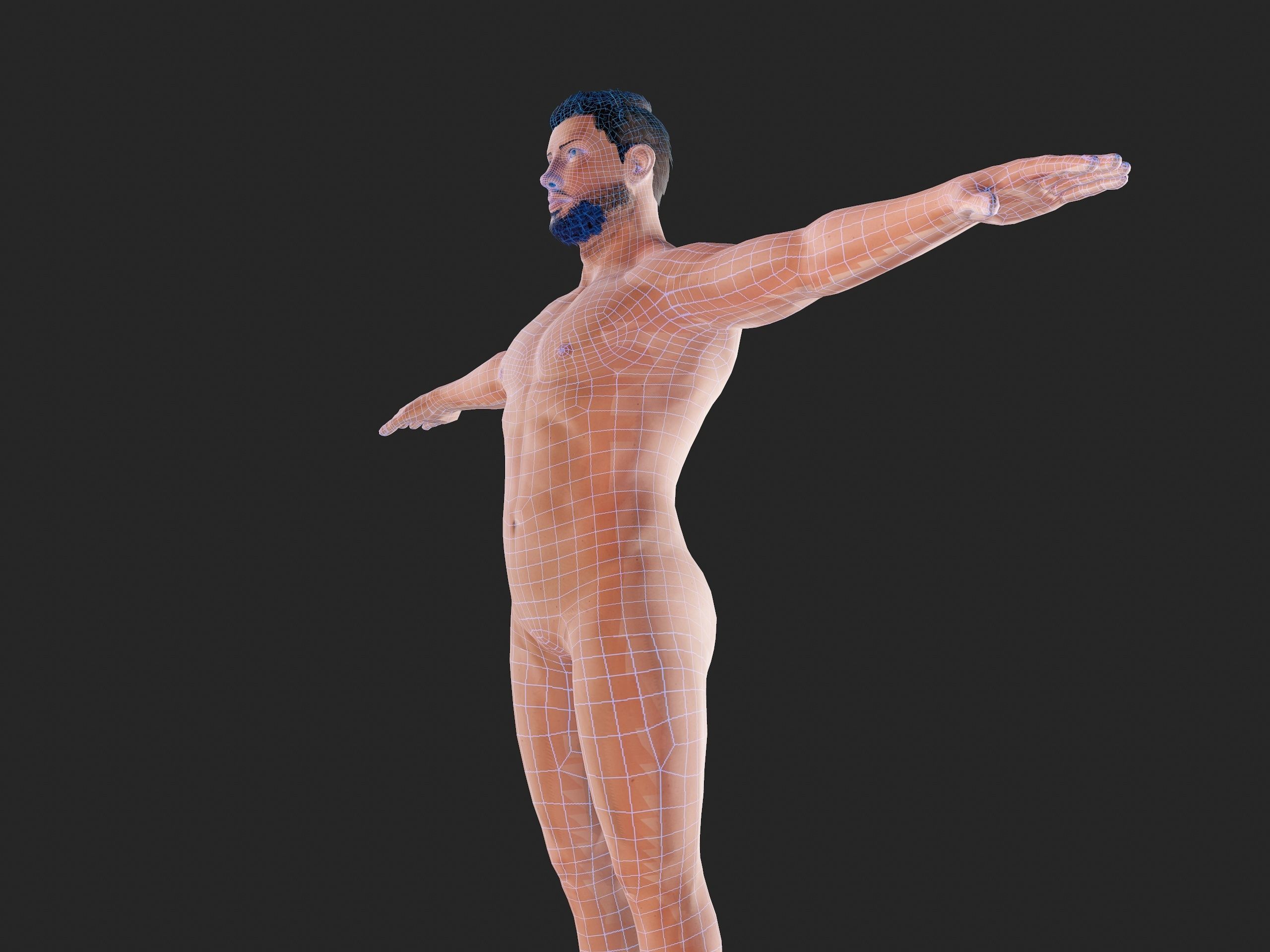 Worker1 Animations Pack Low-poly 3D model_51